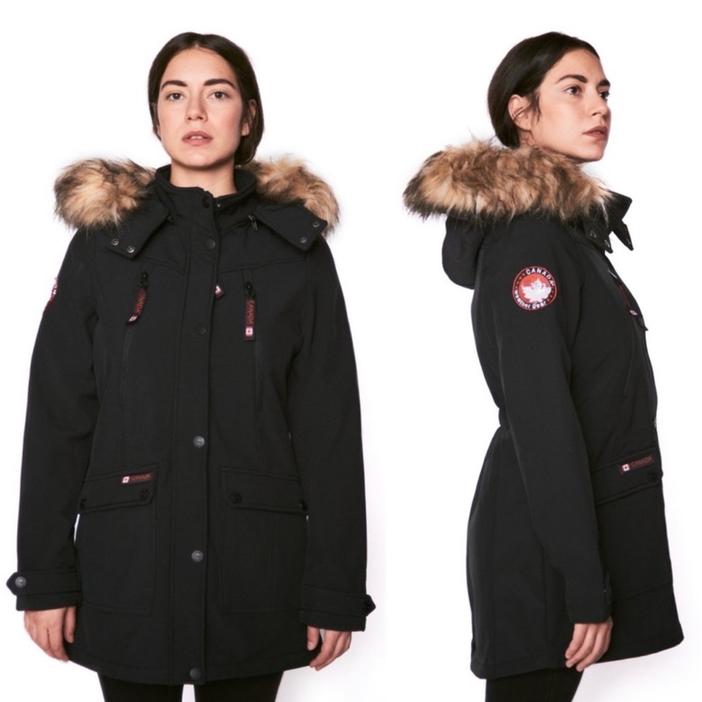 NWT Authentic Arctic Canada
Snow Parka Puffer Weather Gear Long Coat Size L